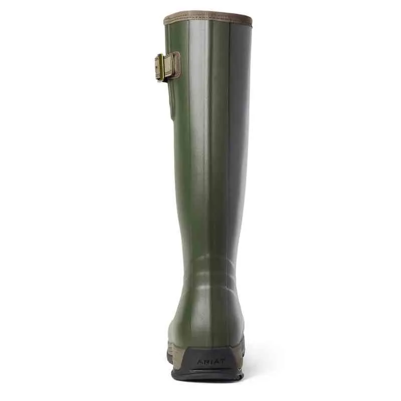 Ariat Burford Rubber Wellington Boot Mens in Olive Night-5